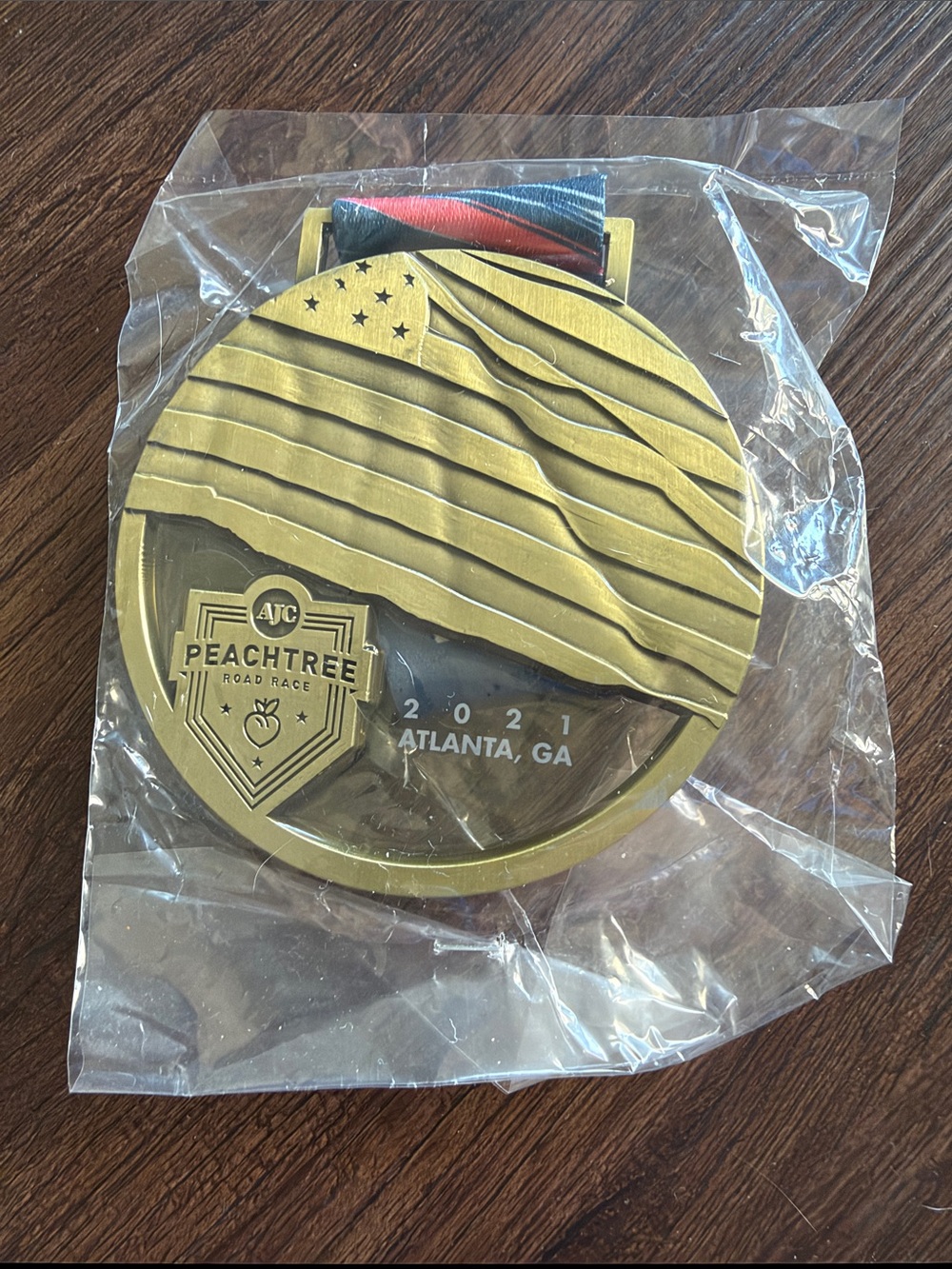 2021 AJC Peachtree Road Race Medal